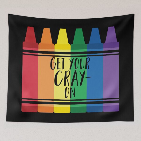Item preview, Get Your Cray-On designed and sold by Sara Burgess.