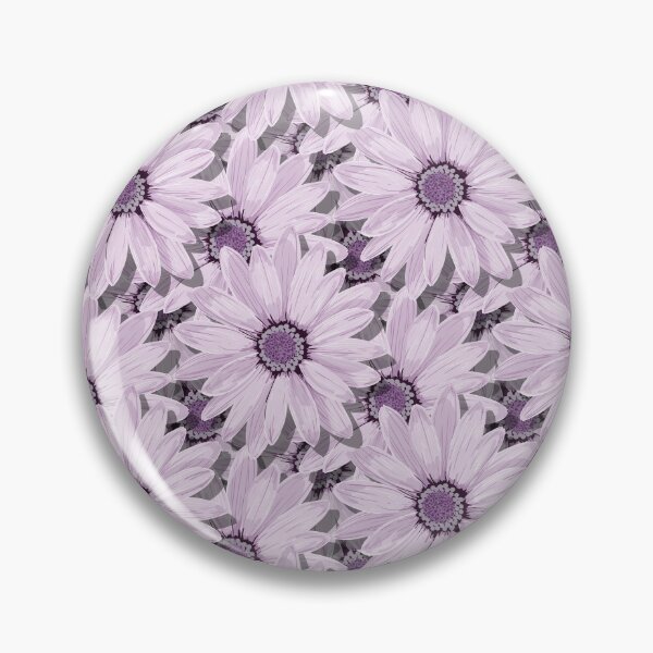 Item preview, purple daisy flowers designed and sold by doctors-apparel.