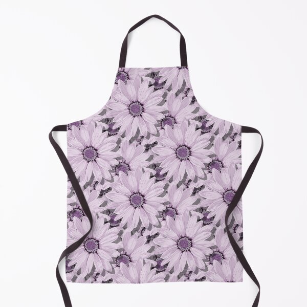 Item preview, purple daisy flowers designed and sold by doctors-apparel.