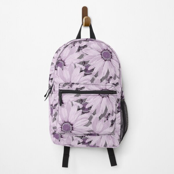 Item preview, purple daisy flowers designed and sold by doctors-apparel.