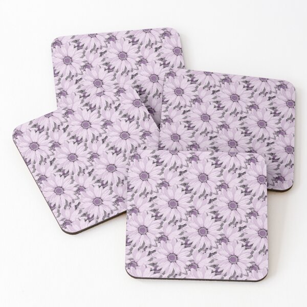 Item preview, purple daisy flowers designed and sold by doctors-apparel.