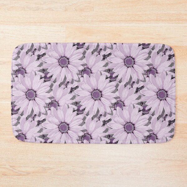 Item preview, purple daisy flowers designed and sold by doctors-apparel.