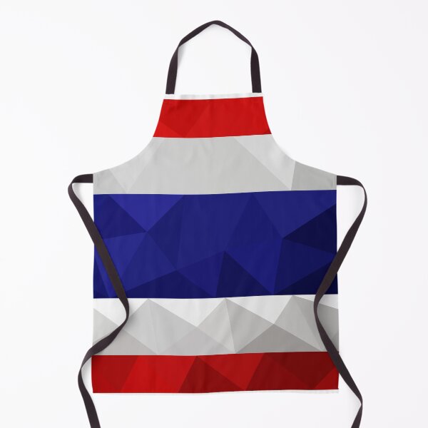 Item preview, Geometric Thailand Flag Art – Modern Tri-Color Design designed and sold by OrangePoly.