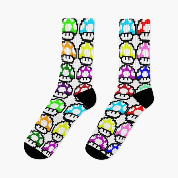 Item preview, Multi-coloured Mushrooms designed and sold by KillbotClothing.
