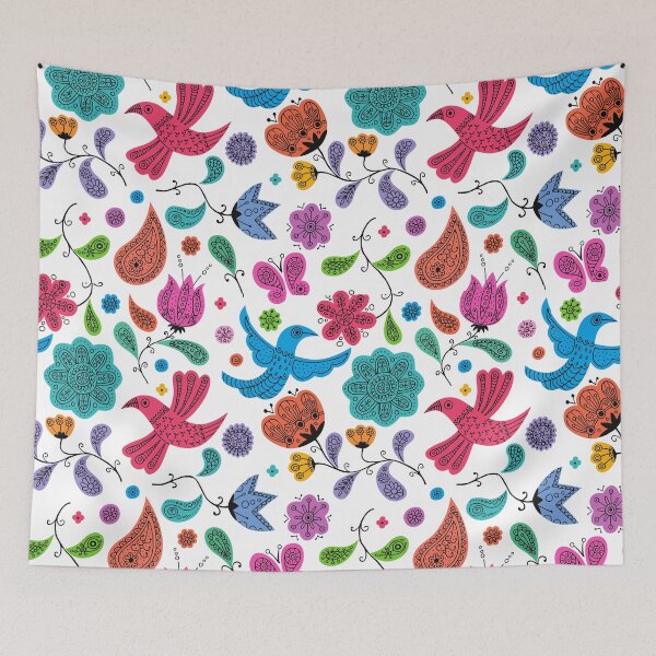 Item preview, Birds pattern designed and sold by ewoio.
