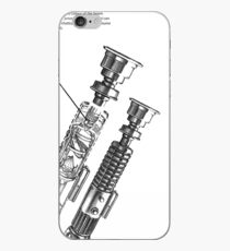 Star Wars Lightsaber Schematics iPhone Case