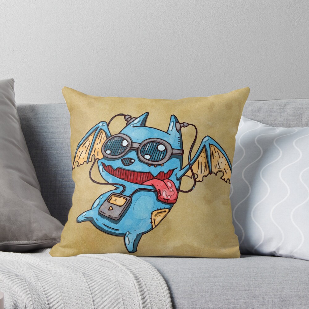 Item preview, Throw Pillow designed and sold by Comicsart.