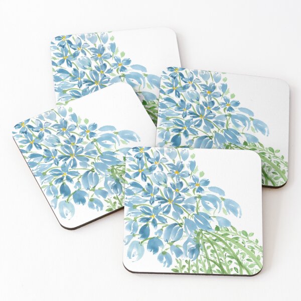 Item preview, Ramo azul en acuarela suelta designed and sold by CheriseMorris.