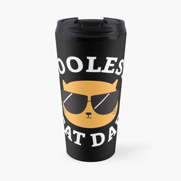 Coolest Cat Dad Travel Mug