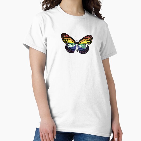 Artikel-Vorschau von Fick Trump Regenbogen Schmetterling, designt und verkauft von Kevinartt.