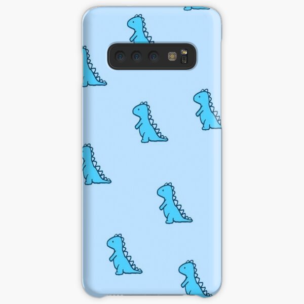 Cute Blue Dinosaur Phone Case !! Samsung Galaxy Snap Case