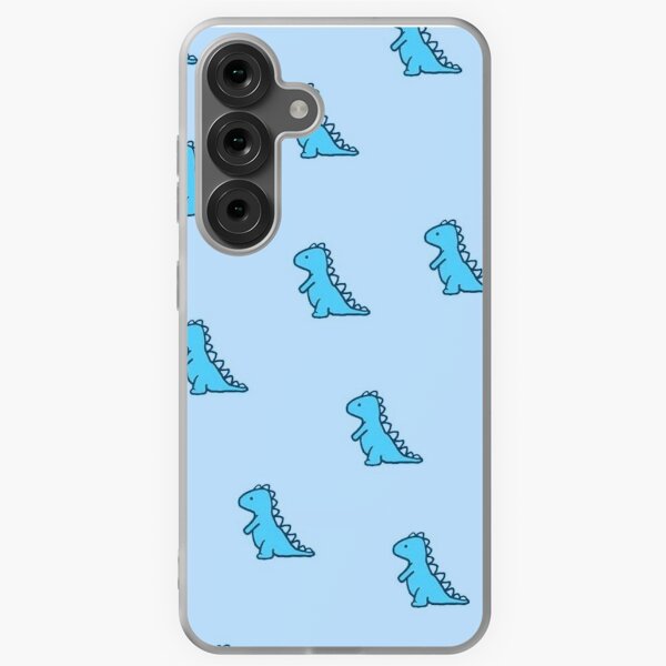 Item preview, Cute Blue Dinosaur Phone Case !! designed and sold by viral creations.