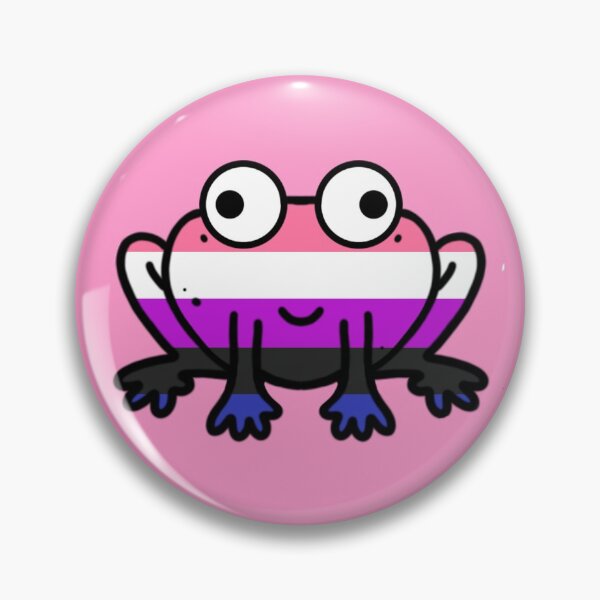 Item preview, Genderfluid Pride Flag Gay Frog designed and sold by kirios-art.