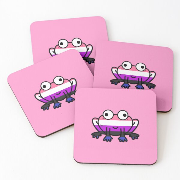 Item preview, Genderfluid Pride Flag Gay Frog designed and sold by kirios-art.