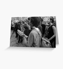 Gonski Protests Greeting Card