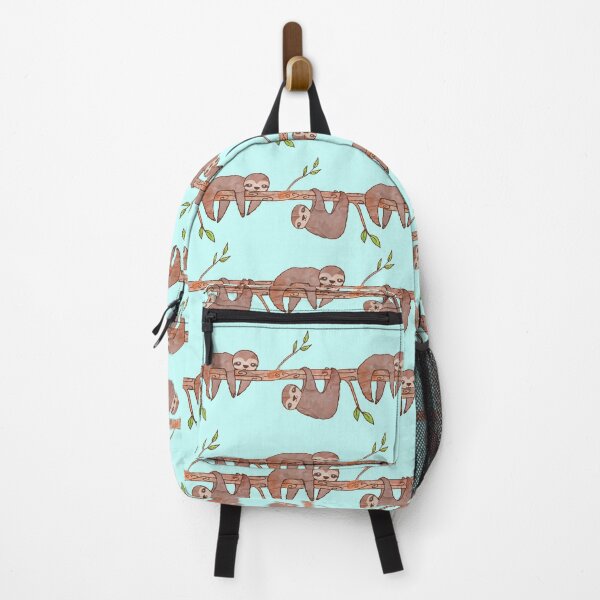 Item preview, Baby Sloths hanging on Tree Pattern designed and sold by tanyadraws.