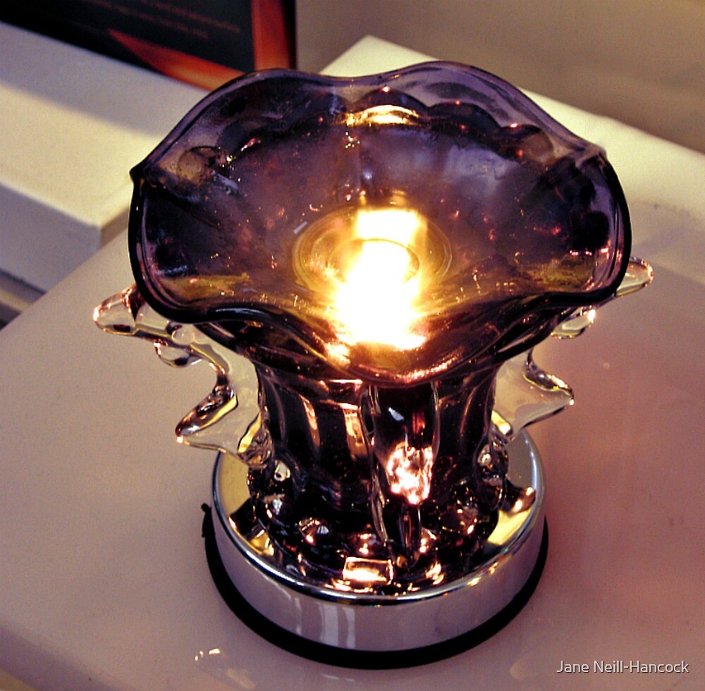"Candle Lamp Warming Up Scented Oil first lamp" by Jane NeillHancock Redbubble