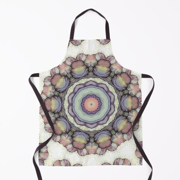 Item preview, abstract flowers kaleidoscope mandala designed and sold by MandalaFlowerArt.