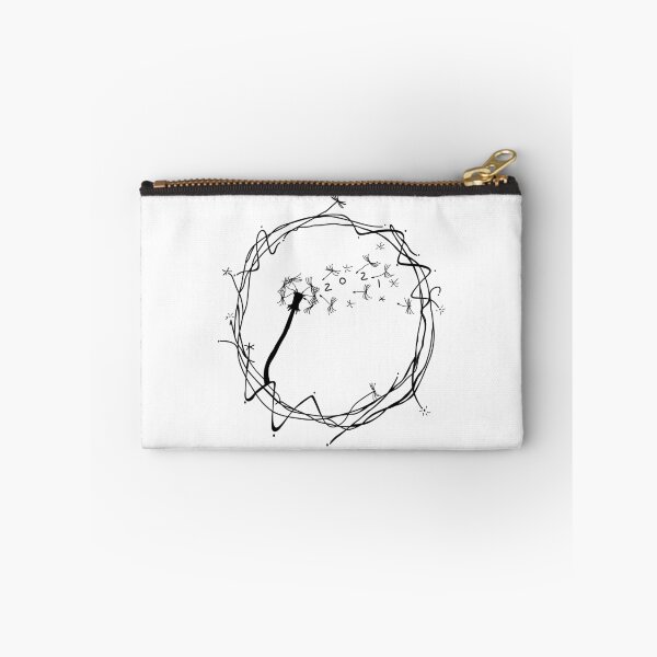 Item preview, Hand drawn- Dandelion "Wishing For 2021" Ink Doodle designed and sold by Meg "doodle"  Gulledge.