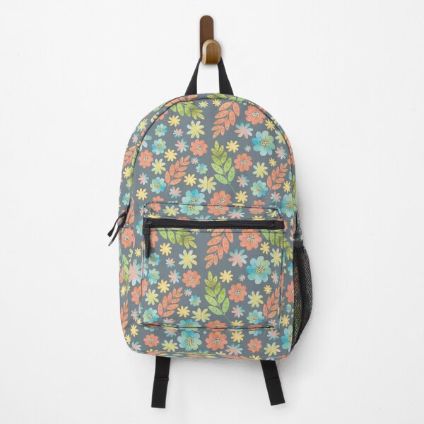 Item preview, Spring Floral & Leaves Digital Watercolor Pattern designed and sold by tanyadraws.