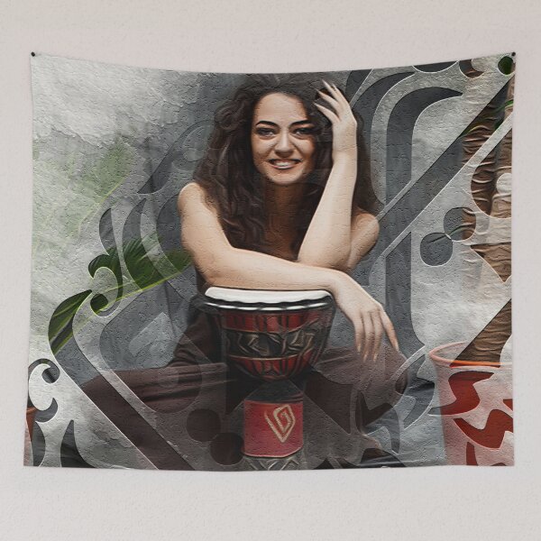 Item preview, Girl portrait designed and sold by houmate.