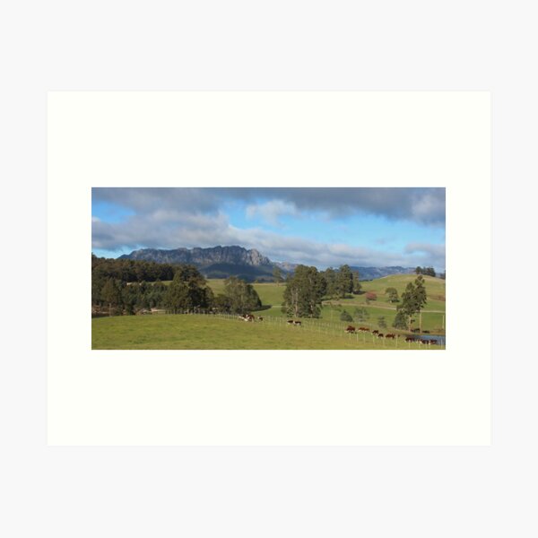 Mt Roland - viewed from near Staverton Art Print