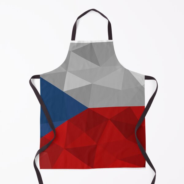 Item preview, Geometric Czech Republic Flag Art – Modern Tri-Color Design designed and sold by OrangePoly.