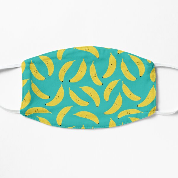 Happy Bananas Flat Mask