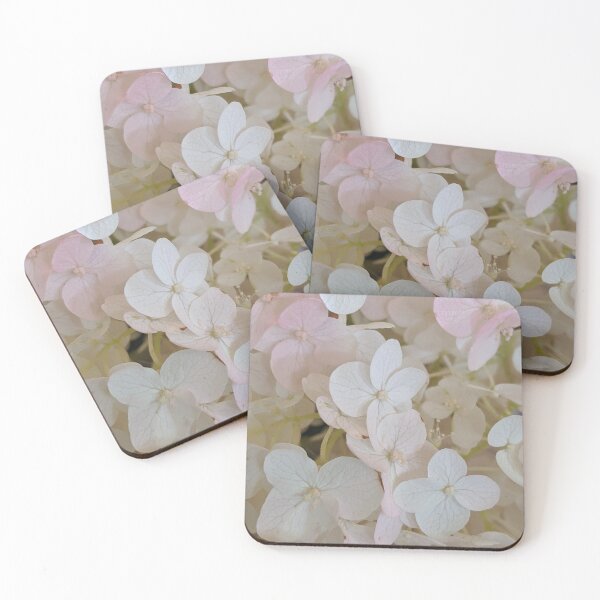 Item preview, Baby Pink Hydrangeas Close-up designed and sold by TeesForNerds.