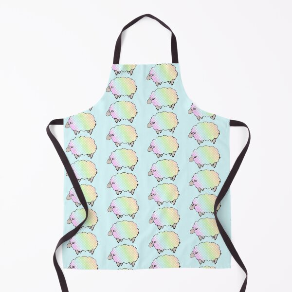 Item preview, Pastel Rainbow Polkadot Sheep designed and sold by tanyadraws.