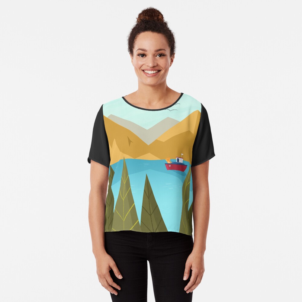 Item preview, Chiffon Top designed and sold by cartoonbeing.