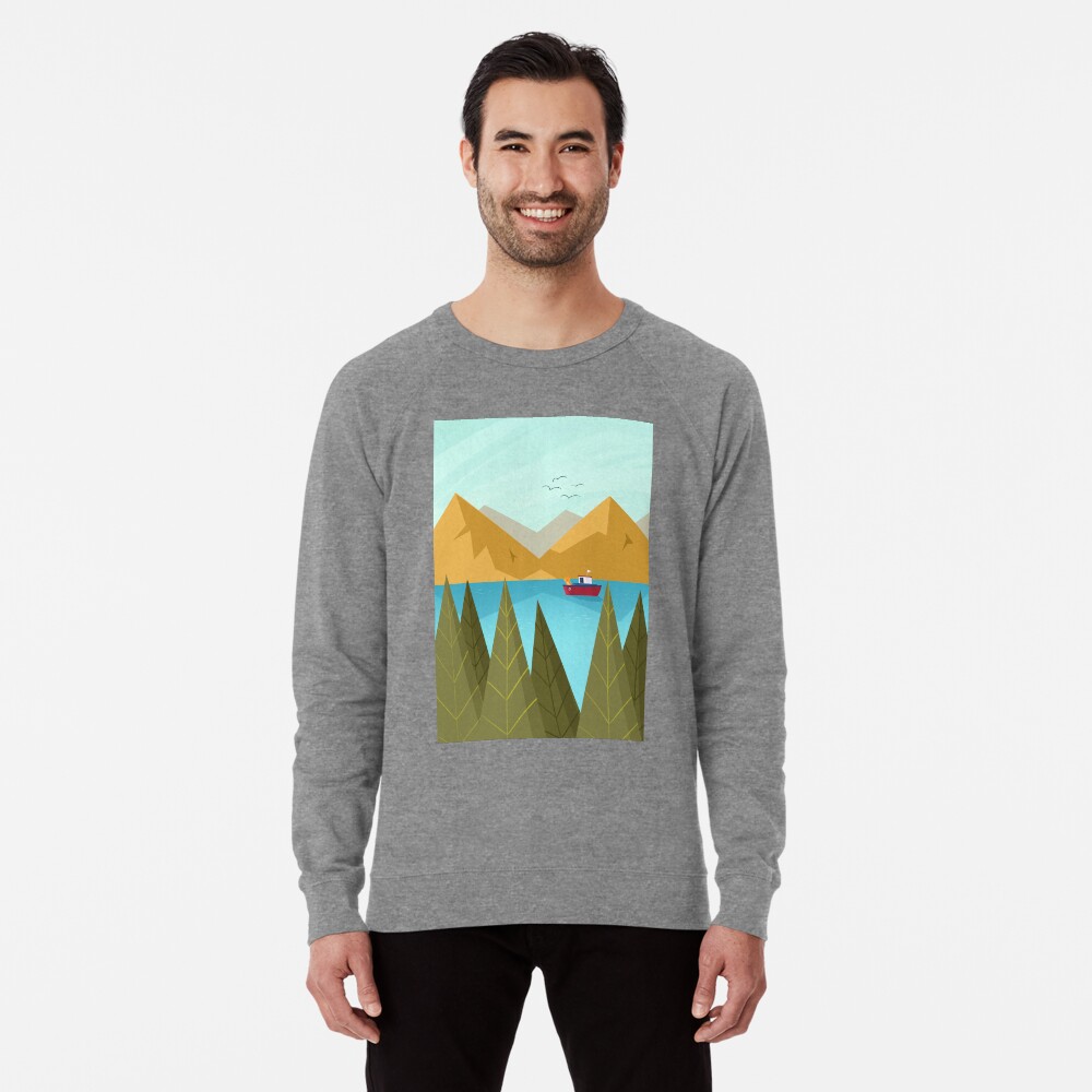 Item preview, Lightweight Sweatshirt designed and sold by cartoonbeing.