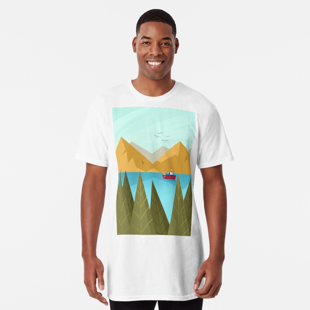 Item preview, Long T-Shirt designed and sold by cartoonbeing.