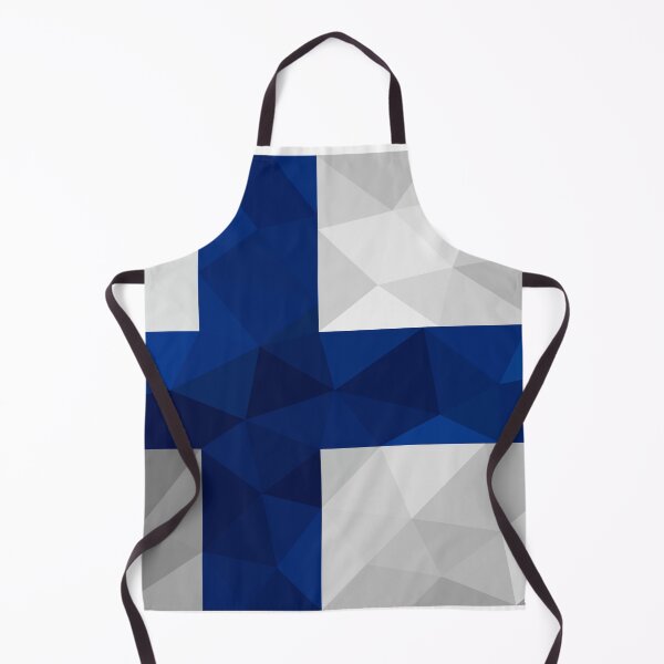 Item preview, Geometric Finland Flag Art – Nordic Cross Design designed and sold by OrangePoly.