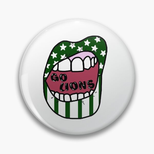 Item preview, Go Lions! (mouth) designed and sold by hraeofsunshine.