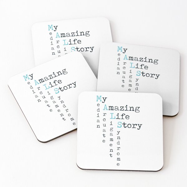 Item preview, My Amazing Life Story (Teal & Black) designed and sold by MALSFoundation.