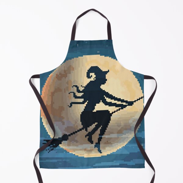 Item preview, Pixelated Flying Witch Girl designed and sold by HopeDetour.