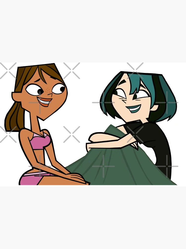 total drama - Total Drama Island Courtney Zoey Gwen J - Magnet