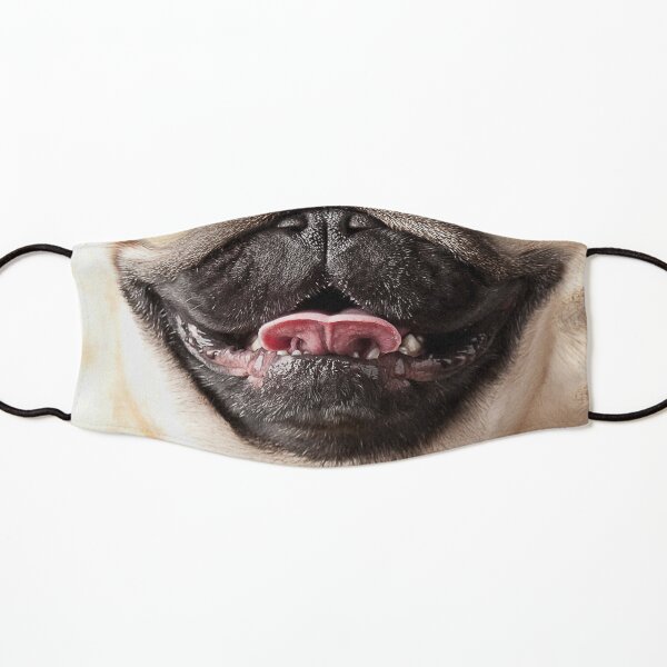 Pug Nose and Mouth ~ Cute and Funny Animal Medical Face Masks ~ 13 Kids Mask