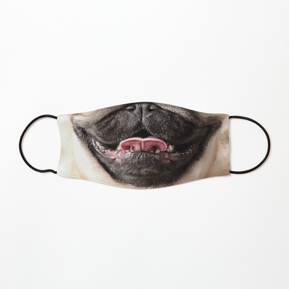 Pug Nose and Mouth ~ Cute and Funny Animal Medical Face Masks ~ 13 Mask