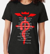 Fullmetal Heart Red Tri-blend T-Shirt