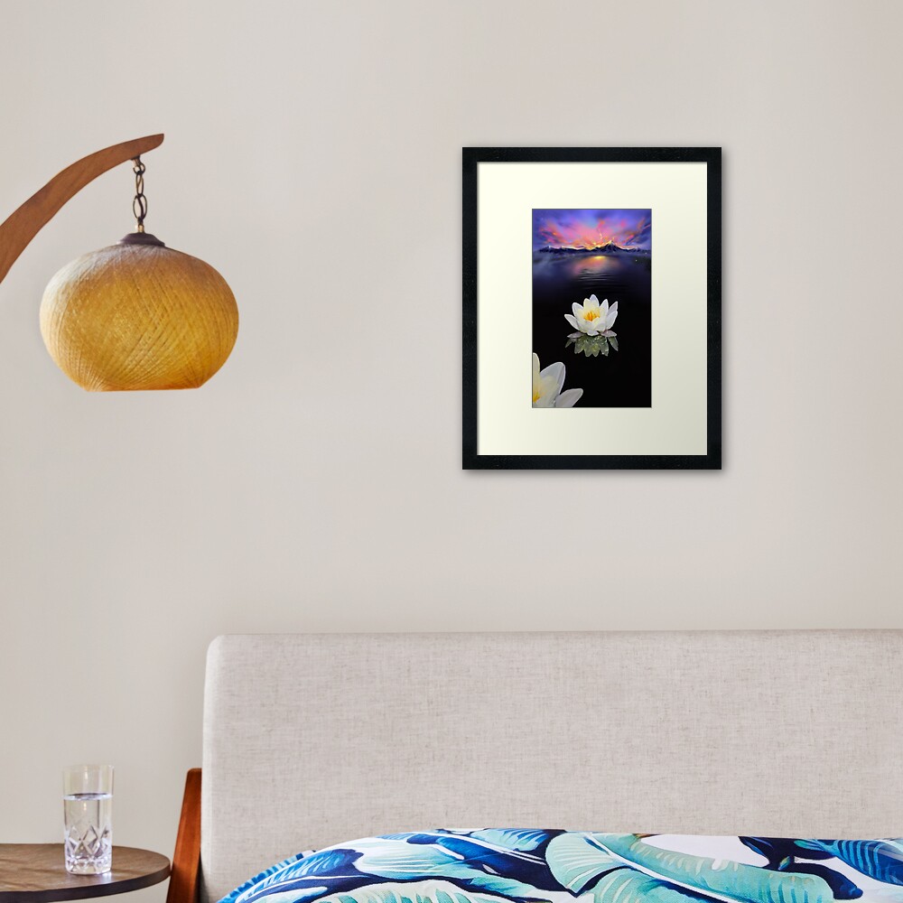 Item preview, Framed Art Print designed and sold by BoltonFineArt.