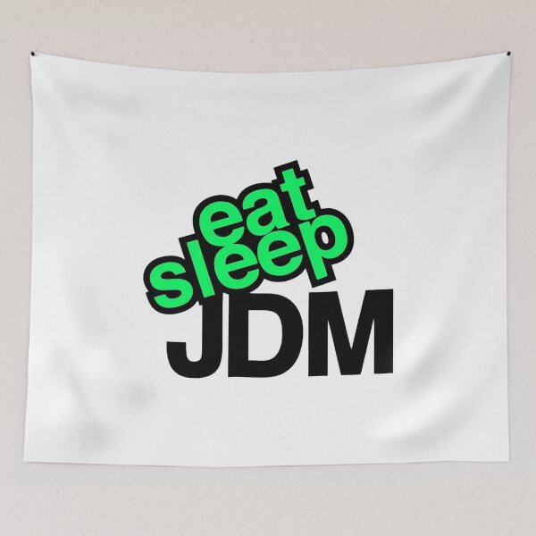 Item preview, Eat, Sleep, JDM - Green designed and sold by Teesigned.