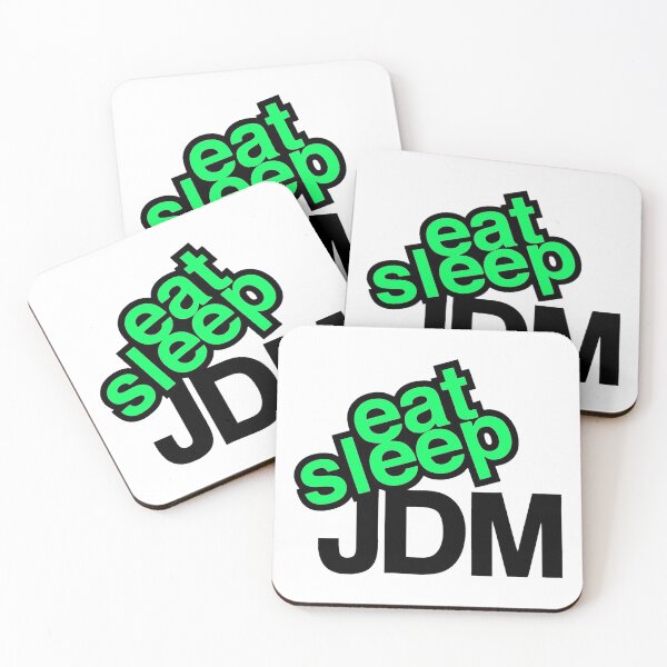 Item preview, Eat, Sleep, JDM - Green designed and sold by Teesigned.