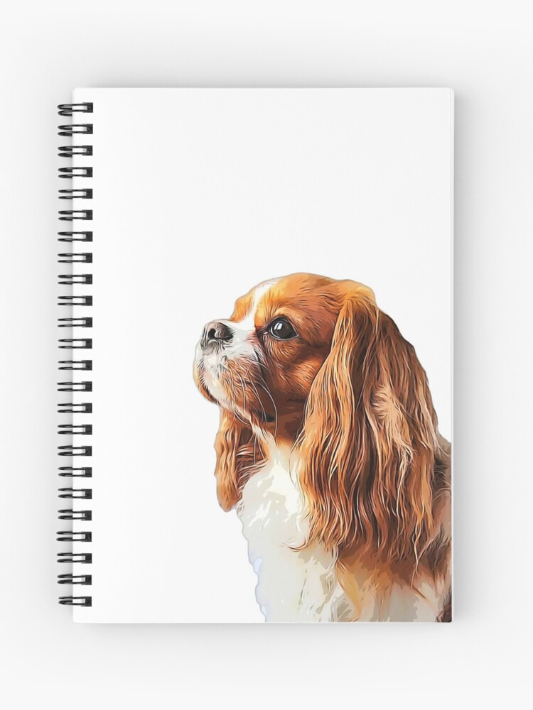 Carnet for Sale avec l'œuvre « cavalier roi Charles Spaniel » de l ..., image size:750x1000
