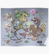 Super Smash Brothers Poster