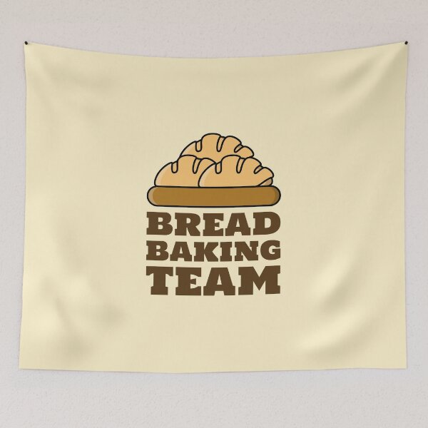 Item preview, Bread Baking Team Design for Home Kitchen designed and sold by quoteology.