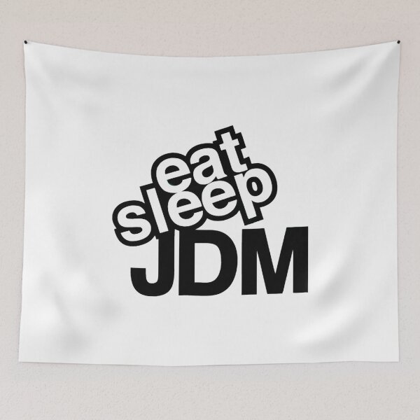 Item preview, Copy of Eat, Sleep, JDM - White designed and sold by Teesigned.