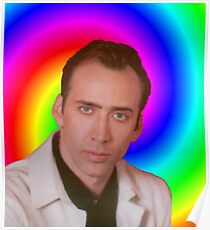 Nicolas Cage's Mind Poster