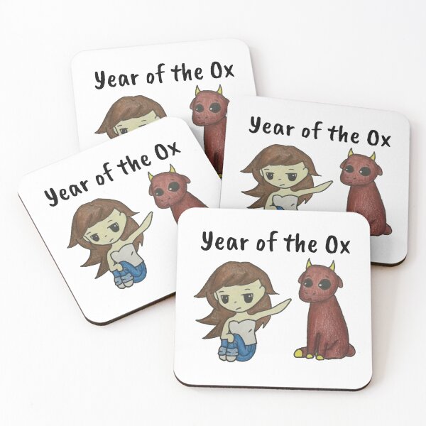 Item preview, Chinese New Year of the Ox (Chinese Zodiac) designed and sold by introvertcafe.